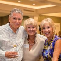 Three guests posing at Naples 2019